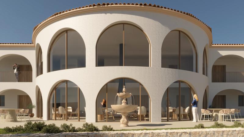 5 Voorkant centraal gebouw