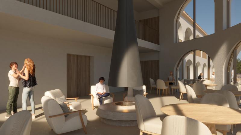 7 Binnen, hoofdgebouw